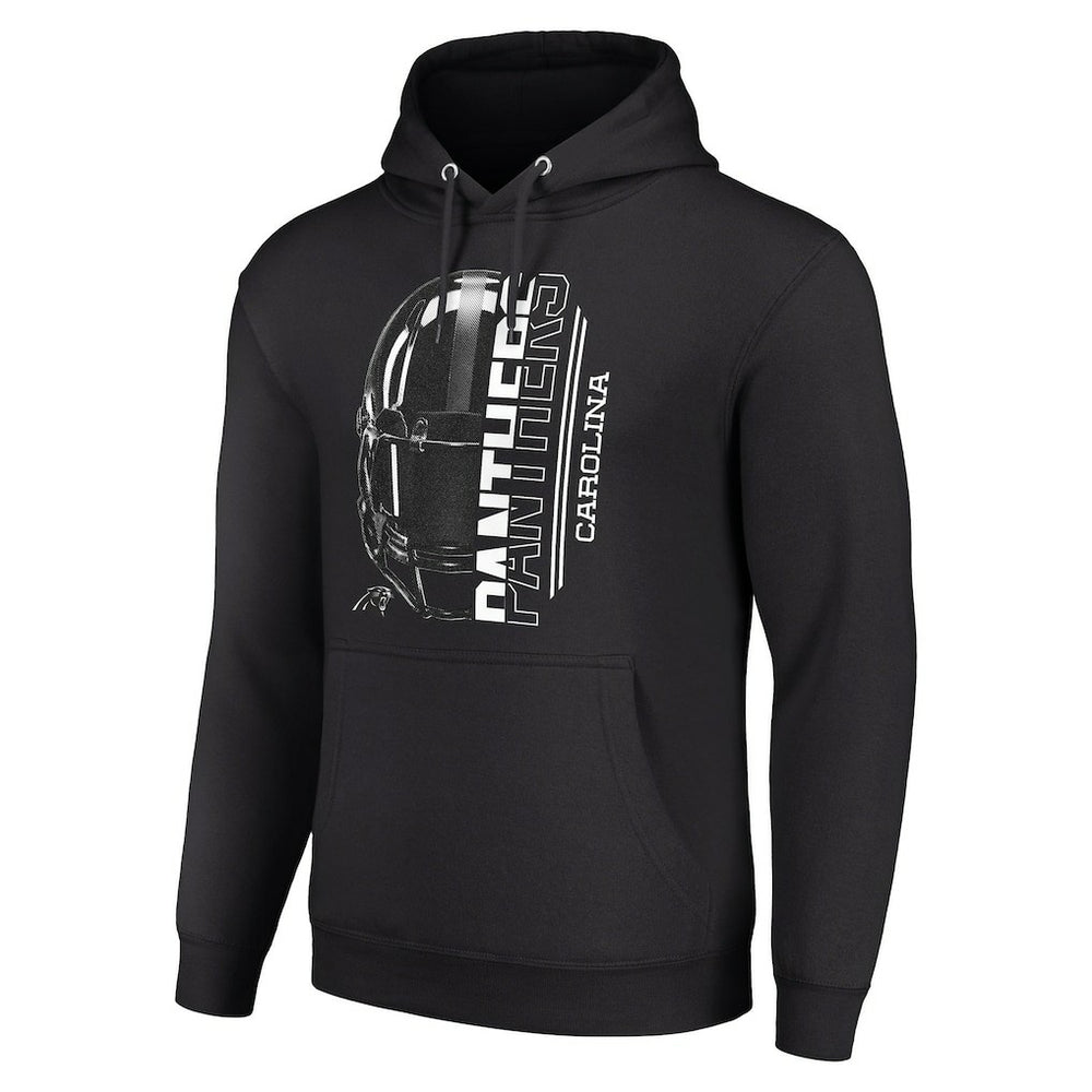Carolina Panthers Starter Unisex Half Helmet Logo Pullover Hoodie | NFL Near me