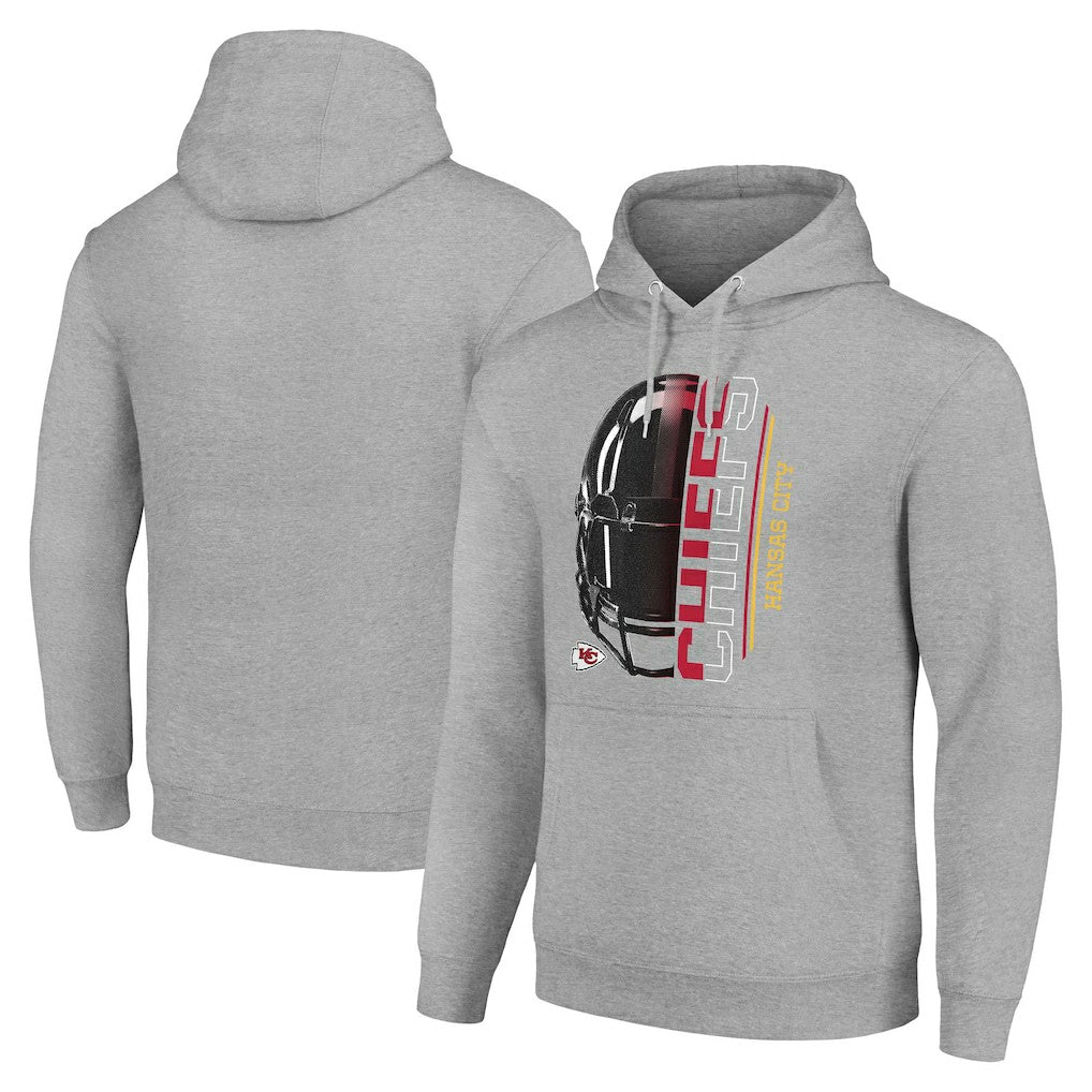 Kansas City Chiefs Starter Unisex Half Helmet Logo Pullover Hoodie | NFL US