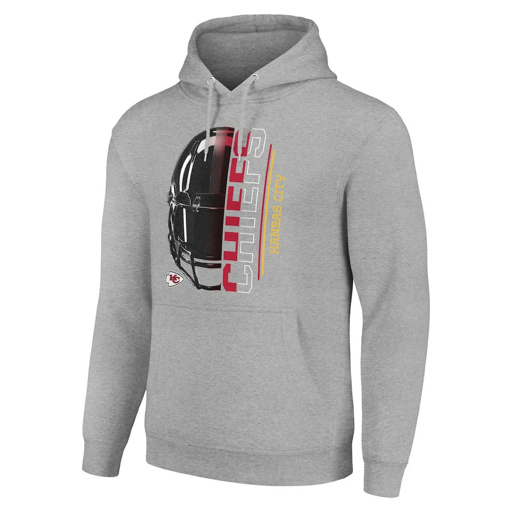 Kansas City Chiefs Starter Unisex Half Helmet Logo Pullover Hoodie | NFL US