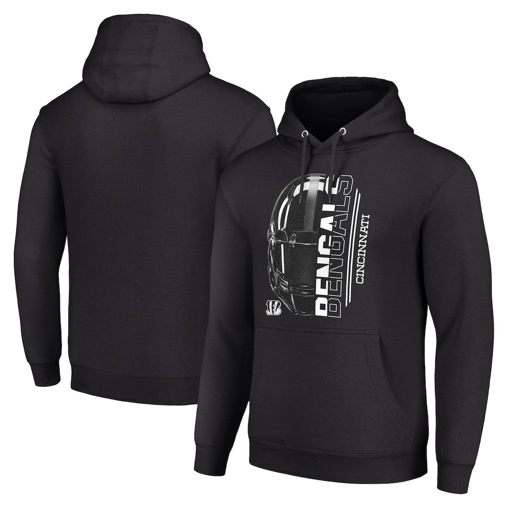 Cincinnati Bengals Starter Unisex Half Helmet Logo Pullover Hoodie | NFL Near me