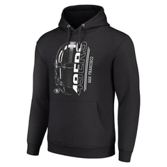 San Francisco 49ers Starter Unisex Half Helmet Logo Pullover Hoodie | NFL New