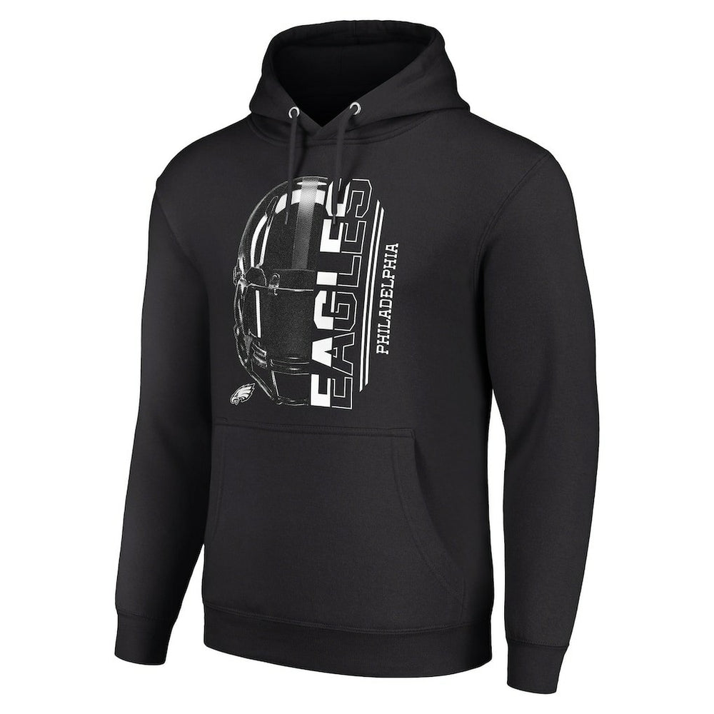 Philadelphia Eagles Starter Unisex Half Helmet Logo Pullover Hoodie | NFL Sale