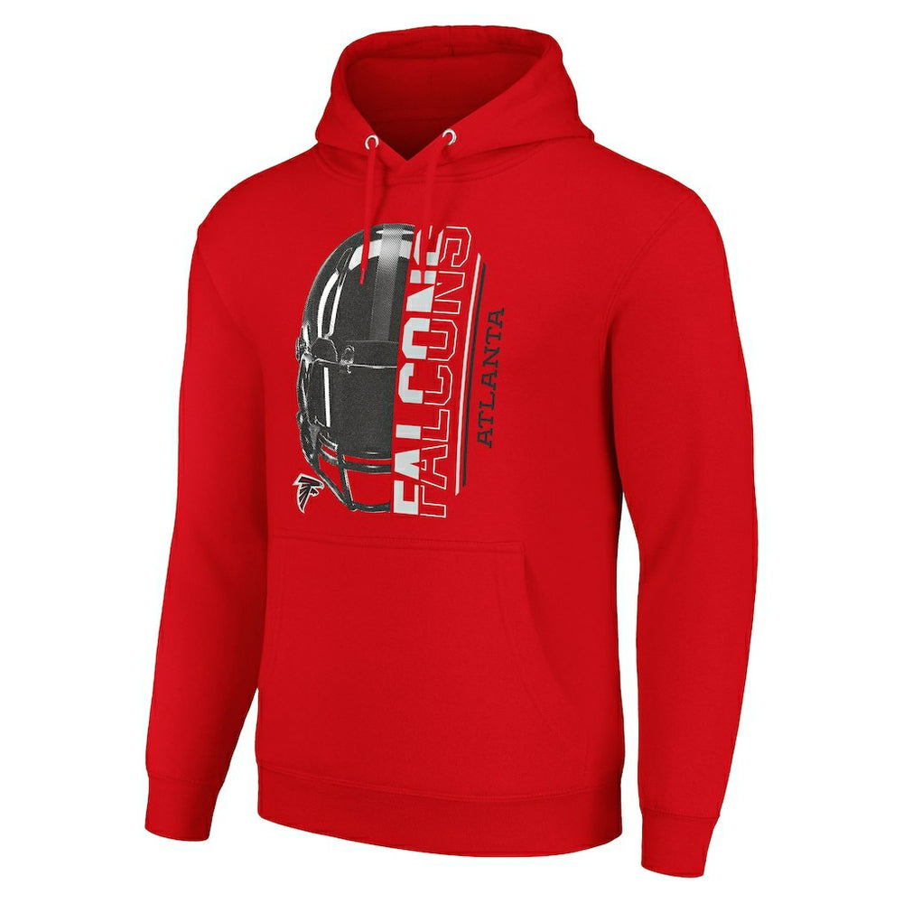 Atlanta Falcons Starter Unisex Half Helmet Logo Pullover Hoodie | NFL Outlet