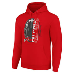 Atlanta Falcons Starter Unisex Half Helmet Logo Pullover Hoodie | NFL Outlet