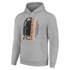 Cincinnati Bengals Starter Unisex Half Helmet Logo Pullover Hoodie | NFL US