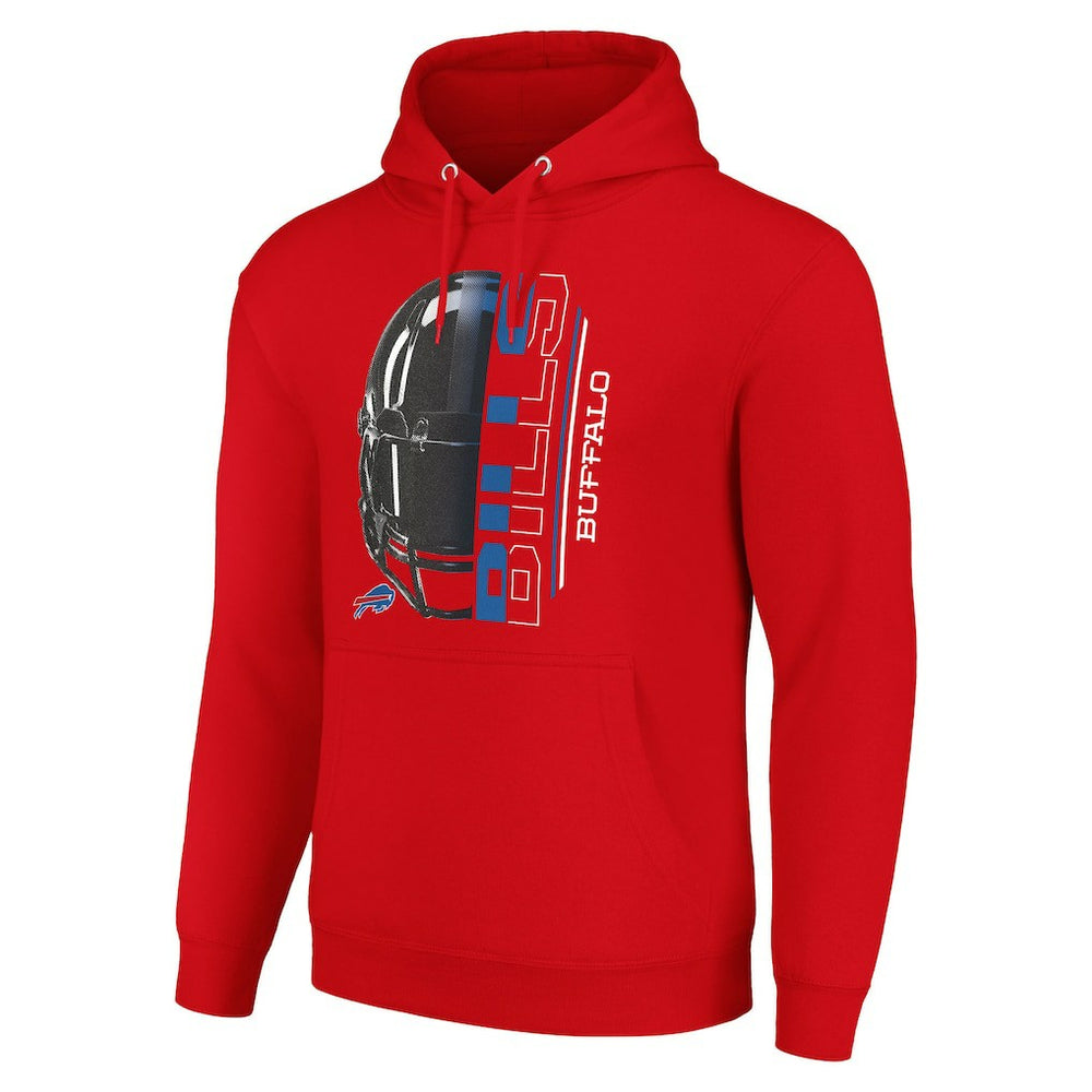 Buffalo Bills Starter Unisex Half Helmet Logo Pullover Hoodie | NFL Hot