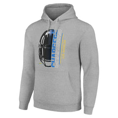 Los Angeles Chargers Starter Unisex Half Helmet Logo Pullover Hoodie | NFL New