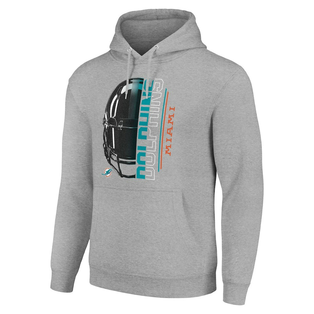 Miami Dolphins Starter Unisex Half Helmet Logo Pullover Hoodie | NFL Online