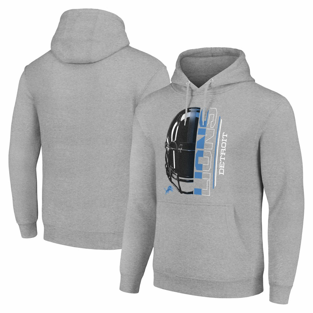 Detroit Lions Starter Unisex Half Helmet Logo Pullover Hoodie | NFL Near me