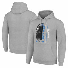 Detroit Lions Starter Unisex Half Helmet Logo Pullover Hoodie | NFL Near me