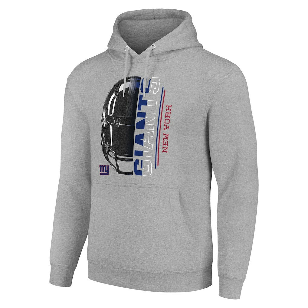 New York Giants Starter Unisex Half Helmet Logo Pullover Hoodie | NFL Near me