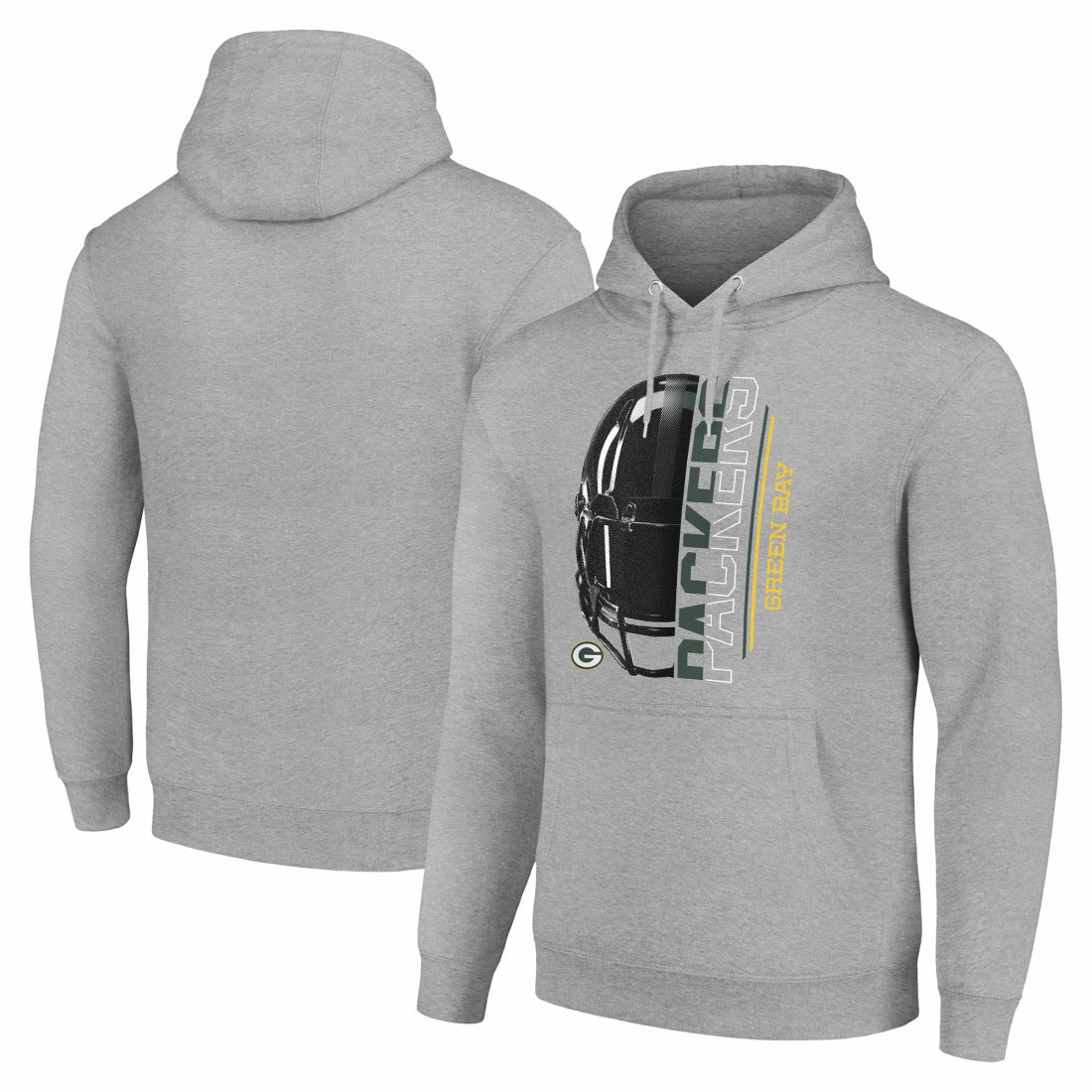 Green Bay Packers Starter Unisex Half Helmet Logo Pullover Hoodie | NFL On sale