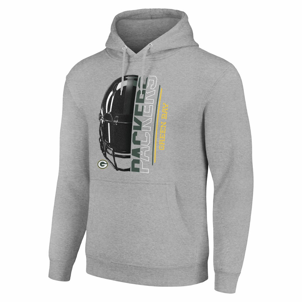 Green Bay Packers Starter Unisex Half Helmet Logo Pullover Hoodie | NFL On sale