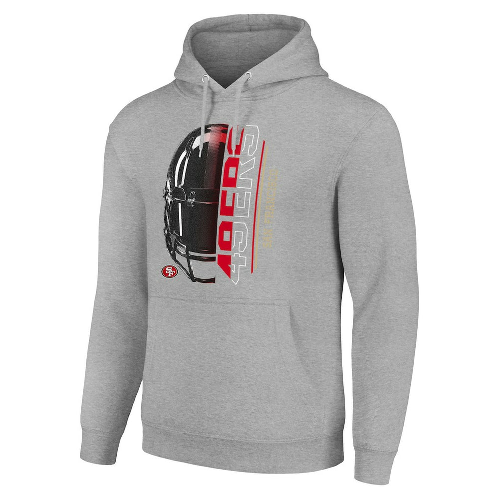 San Francisco 49ers Starter Unisex Half Helmet Logo Pullover Hoodie | NFL On sale