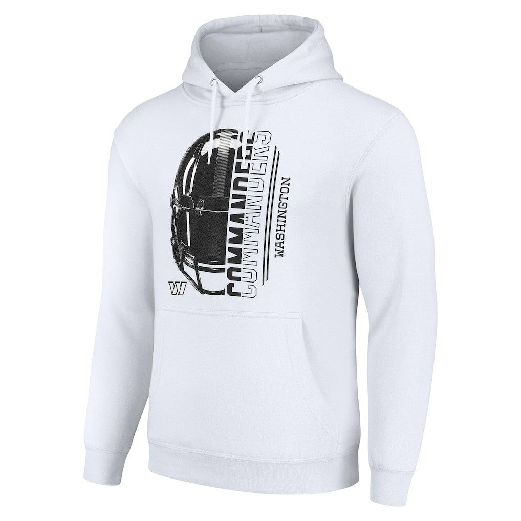 Washington Commanders Starter Unisex Half Helmet Logo Pullover Hoodie | NFL New