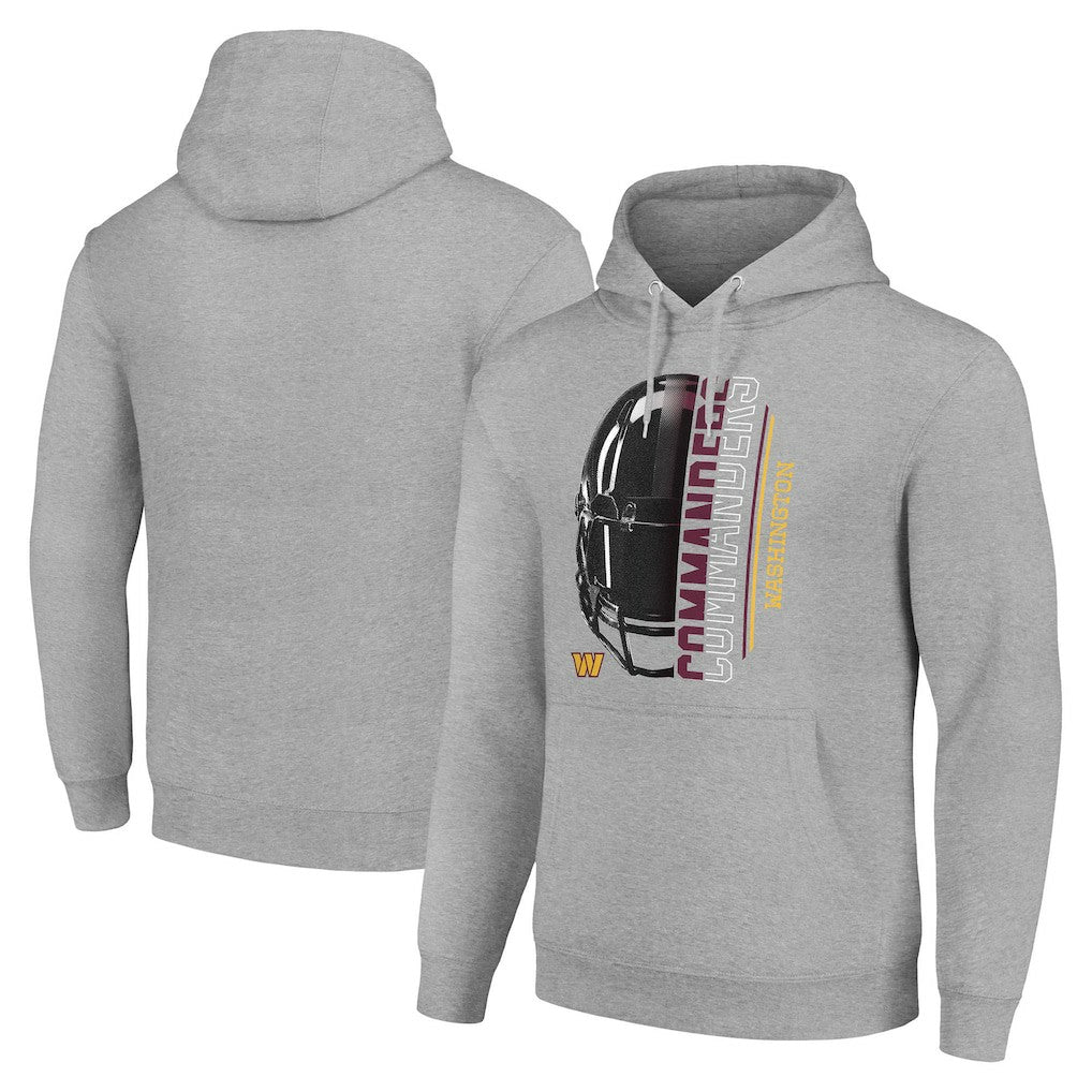 Washington Commanders Starter Unisex Half Helmet Logo Pullover Hoodie | NFL Online