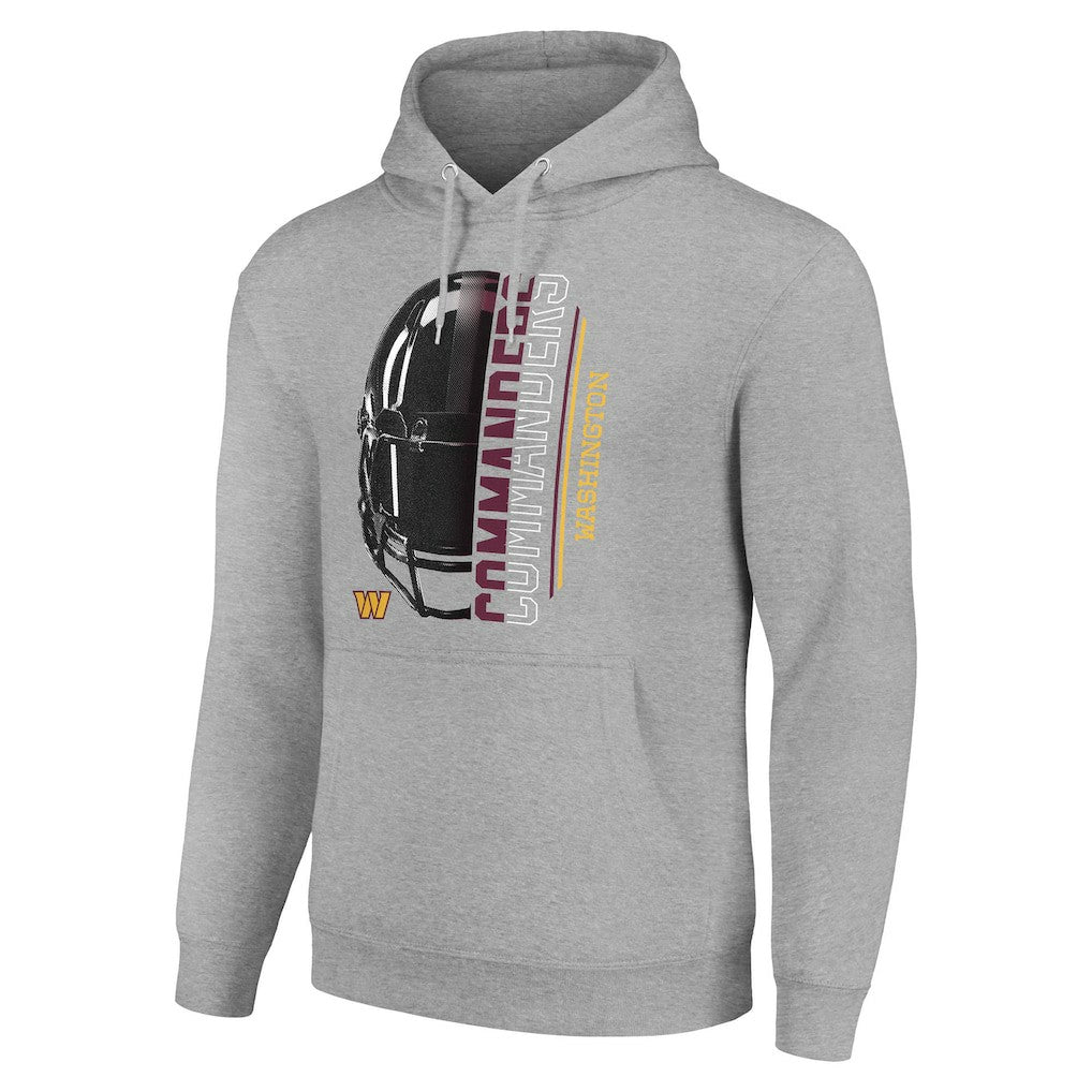 Washington Commanders Starter Unisex Half Helmet Logo Pullover Hoodie | NFL Online