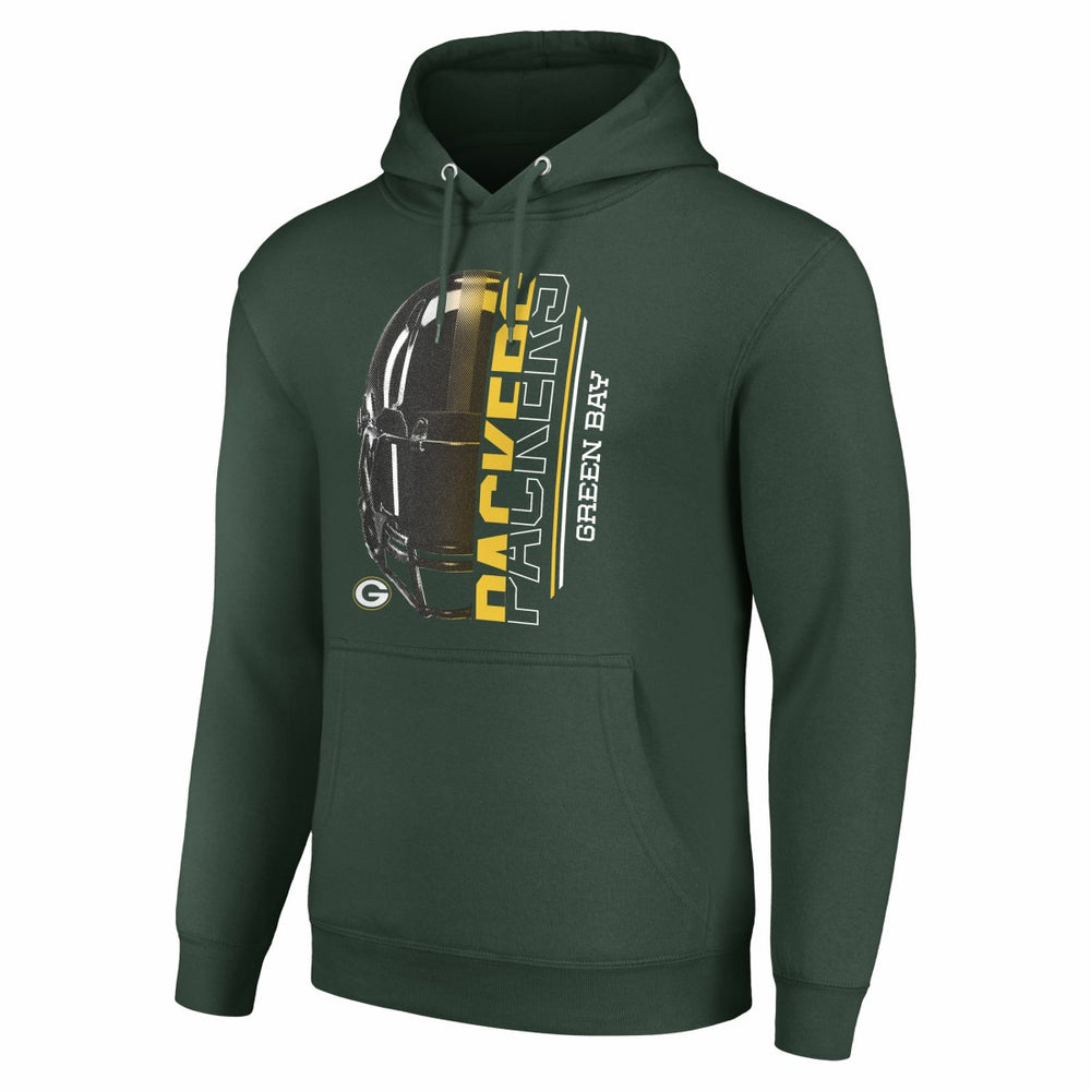 Green Bay Packers Starter Unisex Half Helmet Logo Pullover Hoodie | NFL Outlet