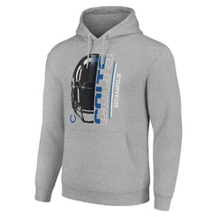 Indianapolis Colts Starter Unisex Half Helmet Logo Pullover Hoodie | NFL Hot
