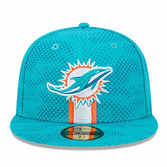 Miami Dolphins 2024 Sideline 59FIFTY Fitted Hat | NFL New