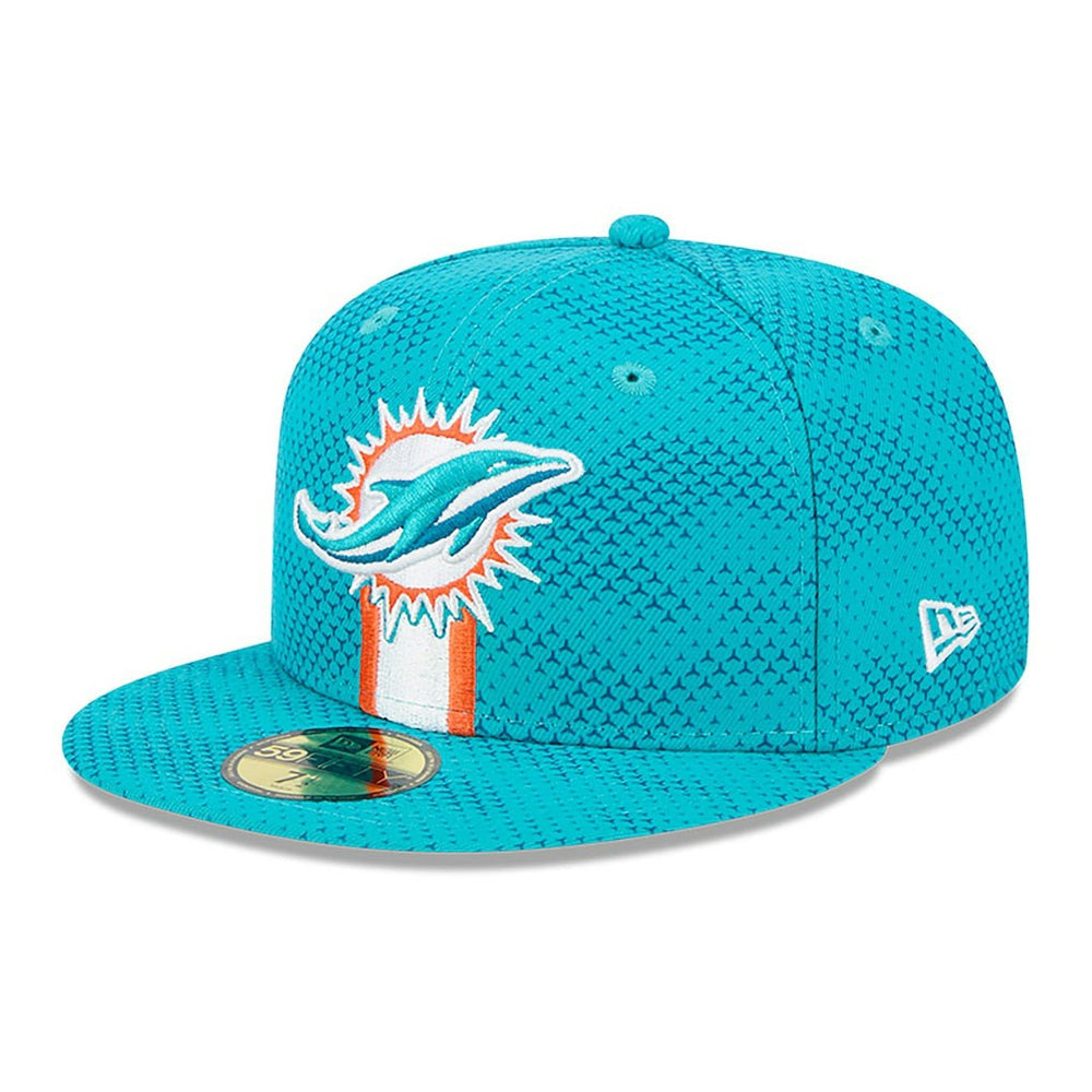 Miami Dolphins 2024 Sideline 59FIFTY Fitted Hat | NFL New