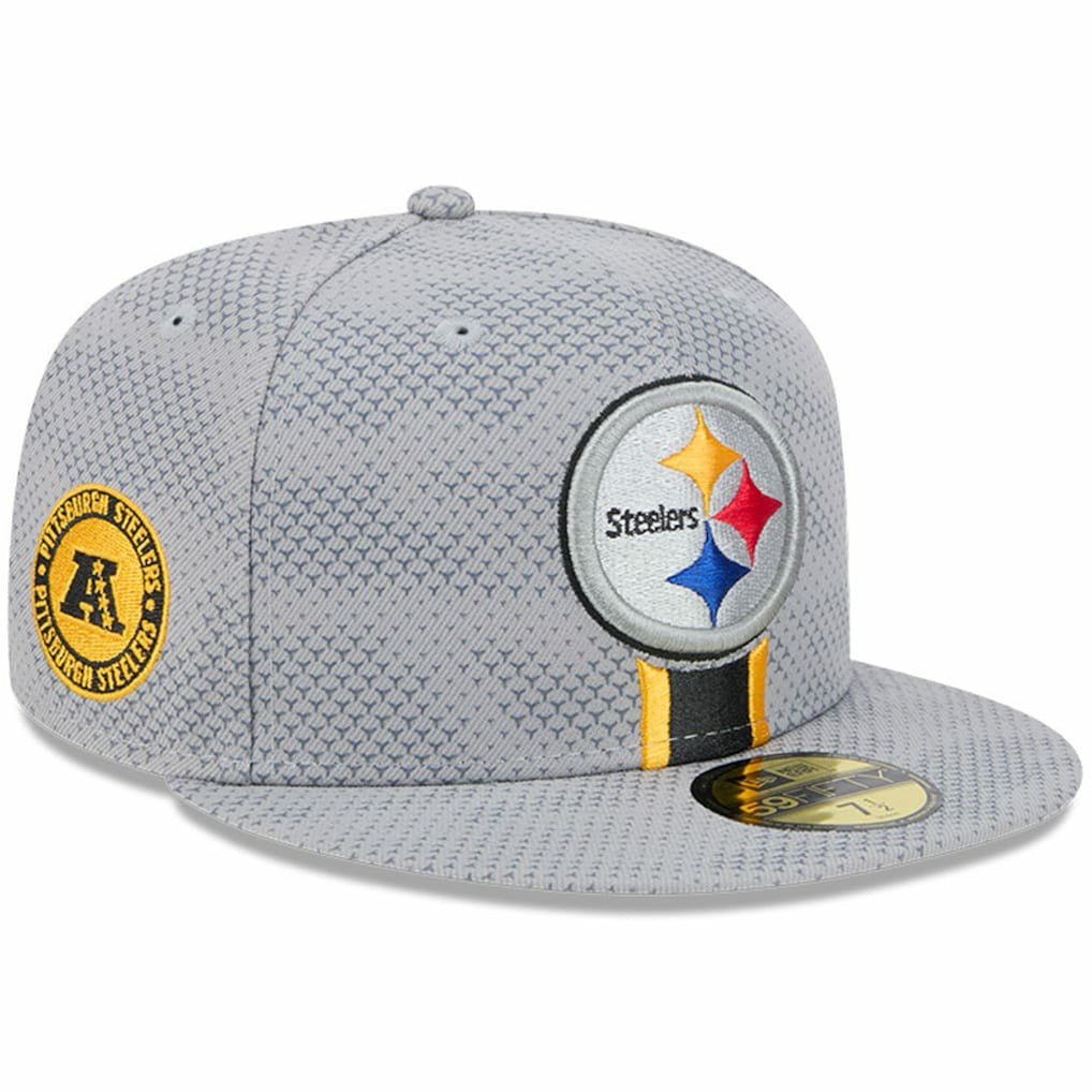 Pittsburgh Steelers 2024 Sideline 59FIFTY Fitted Hat | NFL Hot