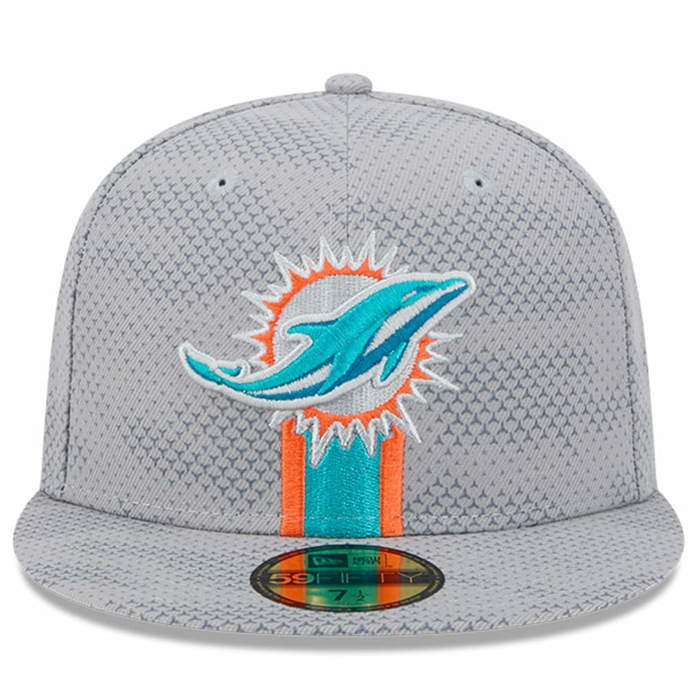 Miami Dolphins 2024 Sideline 59FIFTY Fitted Hat | NFL Discount