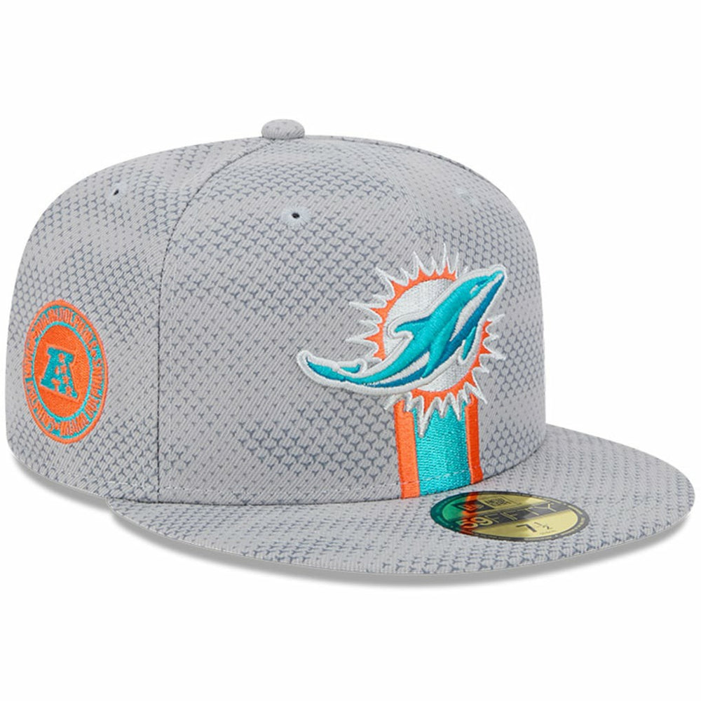 Miami Dolphins 2024 Sideline 59FIFTY Fitted Hat | NFL Discount