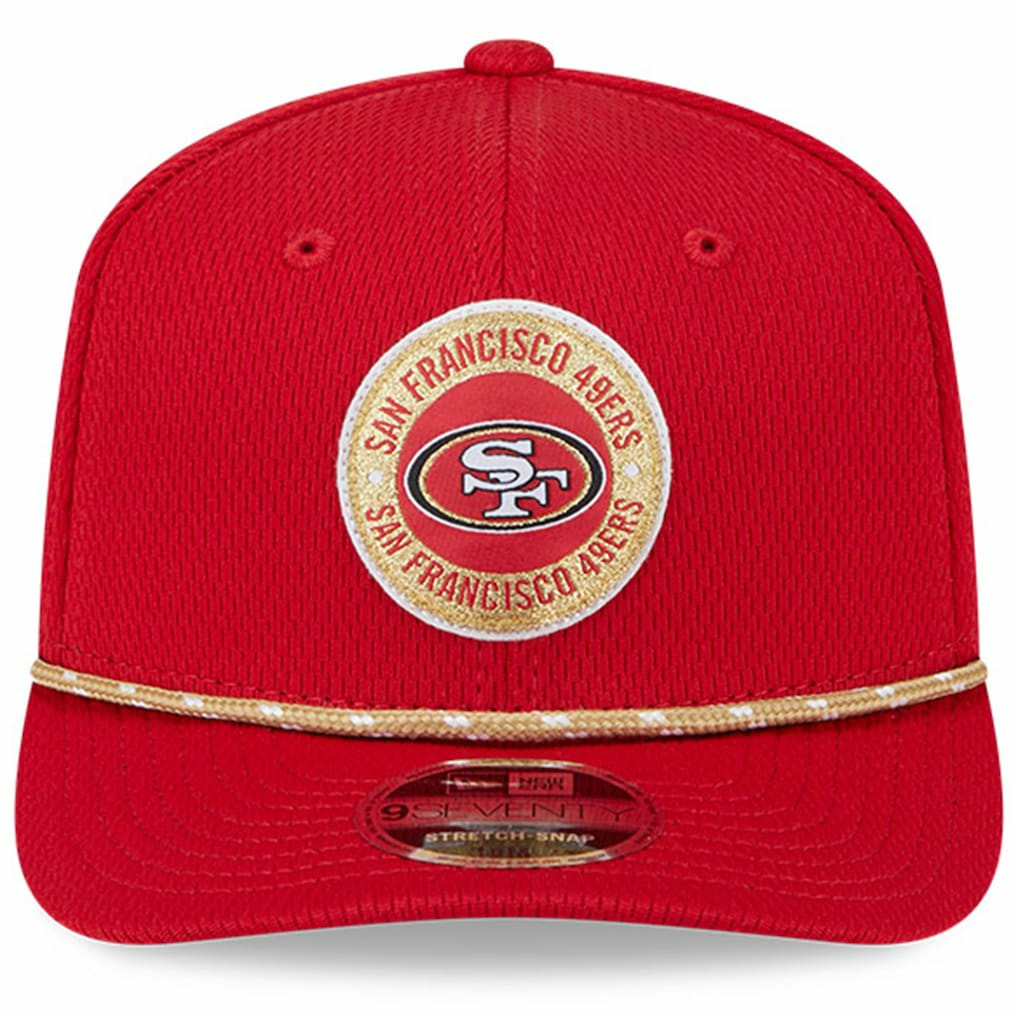 San Francisco 49ers 2024 Sideline 9SEVENTY Stretch-Snap Hat | NFL Outlet