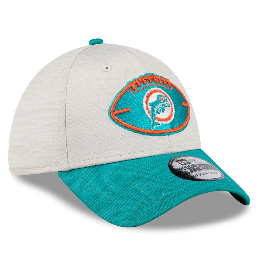 Miami Dolphins 2024 Sideline Historic 39THIRTY Flex Hat | NFL Sale