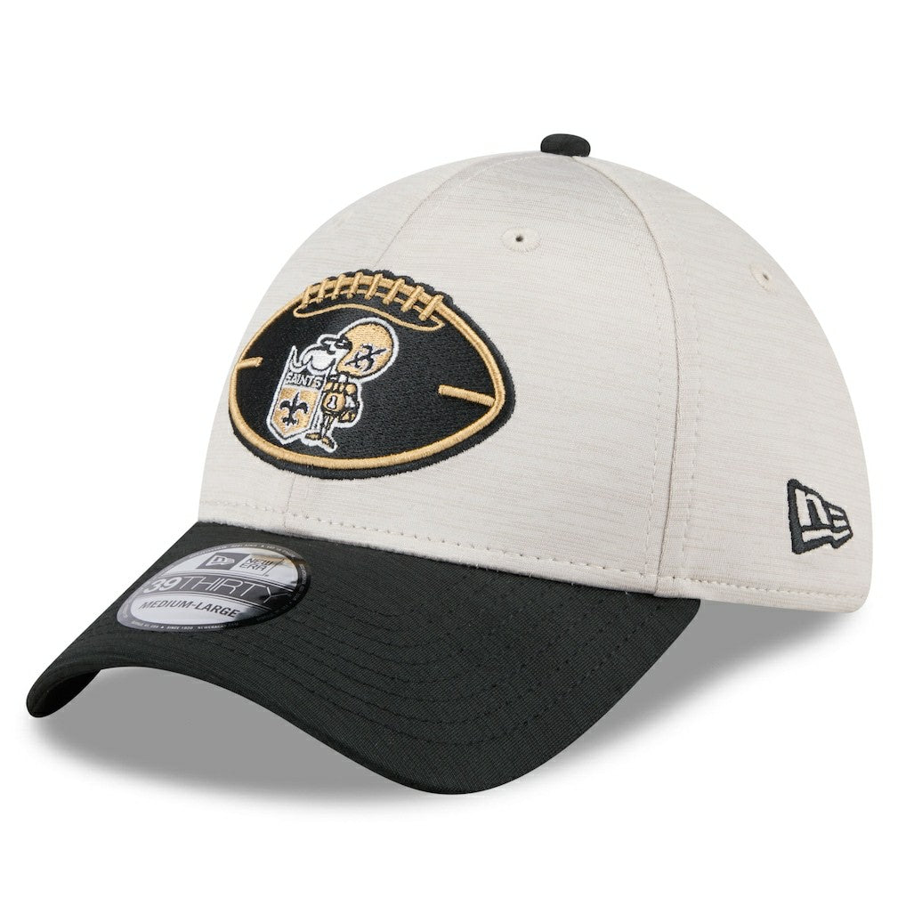 New Orleans Saints 2024 Sideline Historic 39THIRTY Flex Hat | NFL On sale