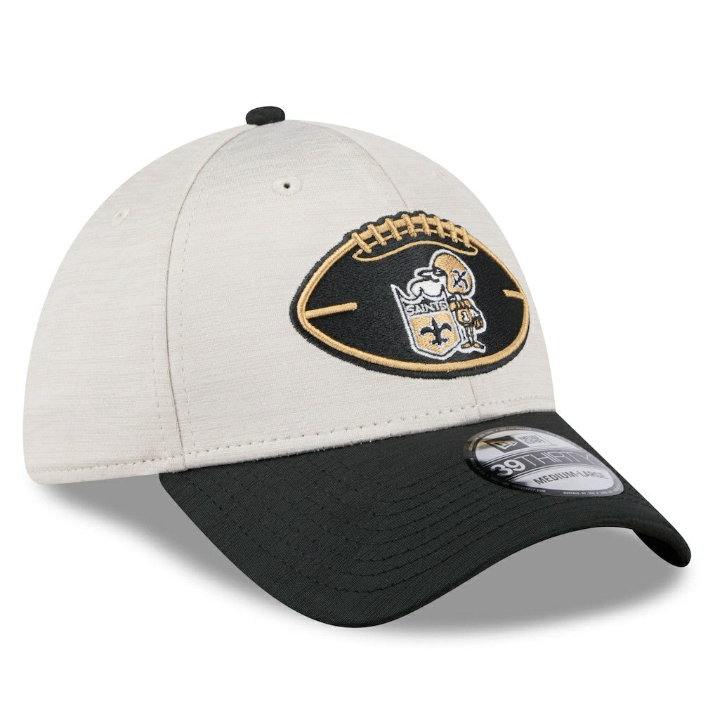 New Orleans Saints 2024 Sideline Historic 39THIRTY Flex Hat | NFL On sale
