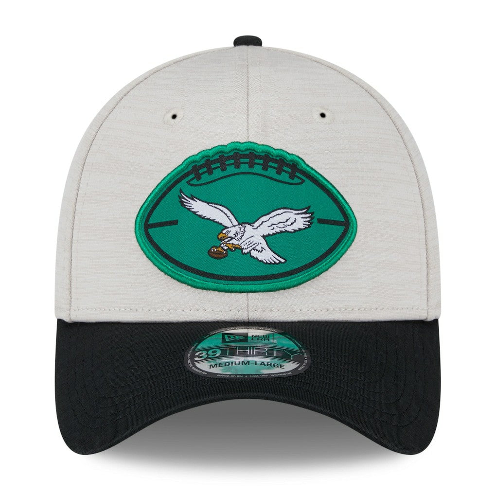Philadelphia Eagles 2024 Sideline Historic 39THIRTY Flex Hat | NFL Outlet