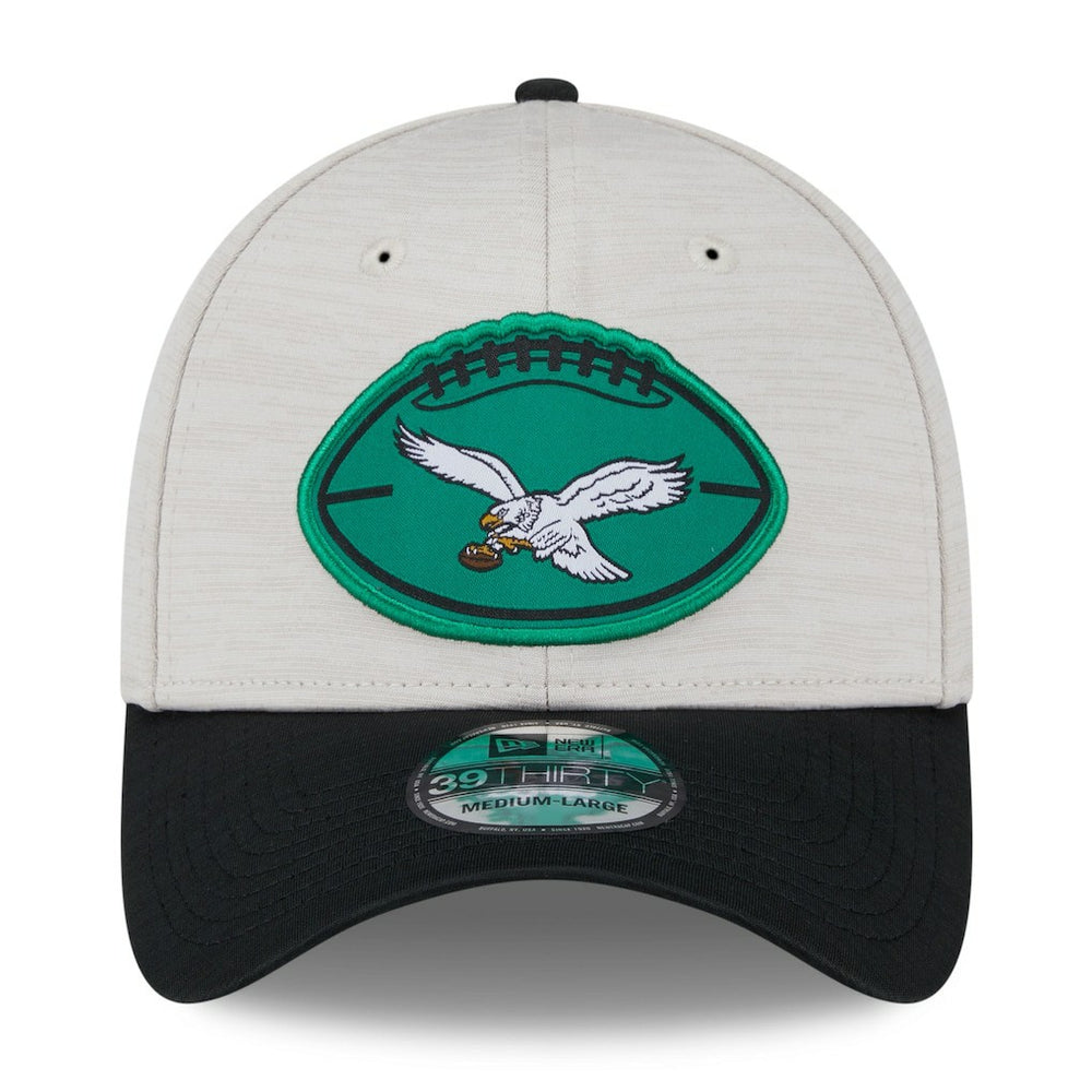 Philadelphia Eagles 2024 Sideline Historic 39THIRTY Flex Hat | NFL Outlet