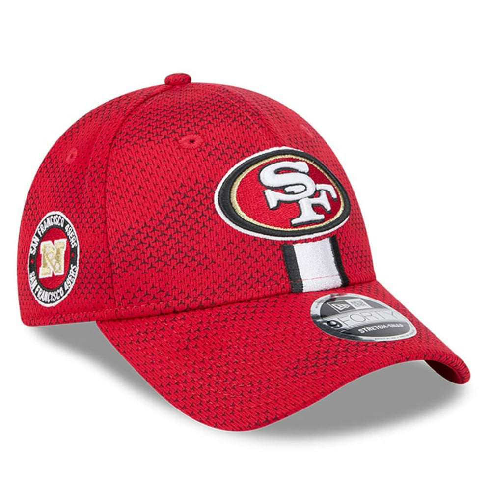 San Francisco 49ers 2024 Sideline 9FORTY Stretch-Snap Hat | NFL Outlet