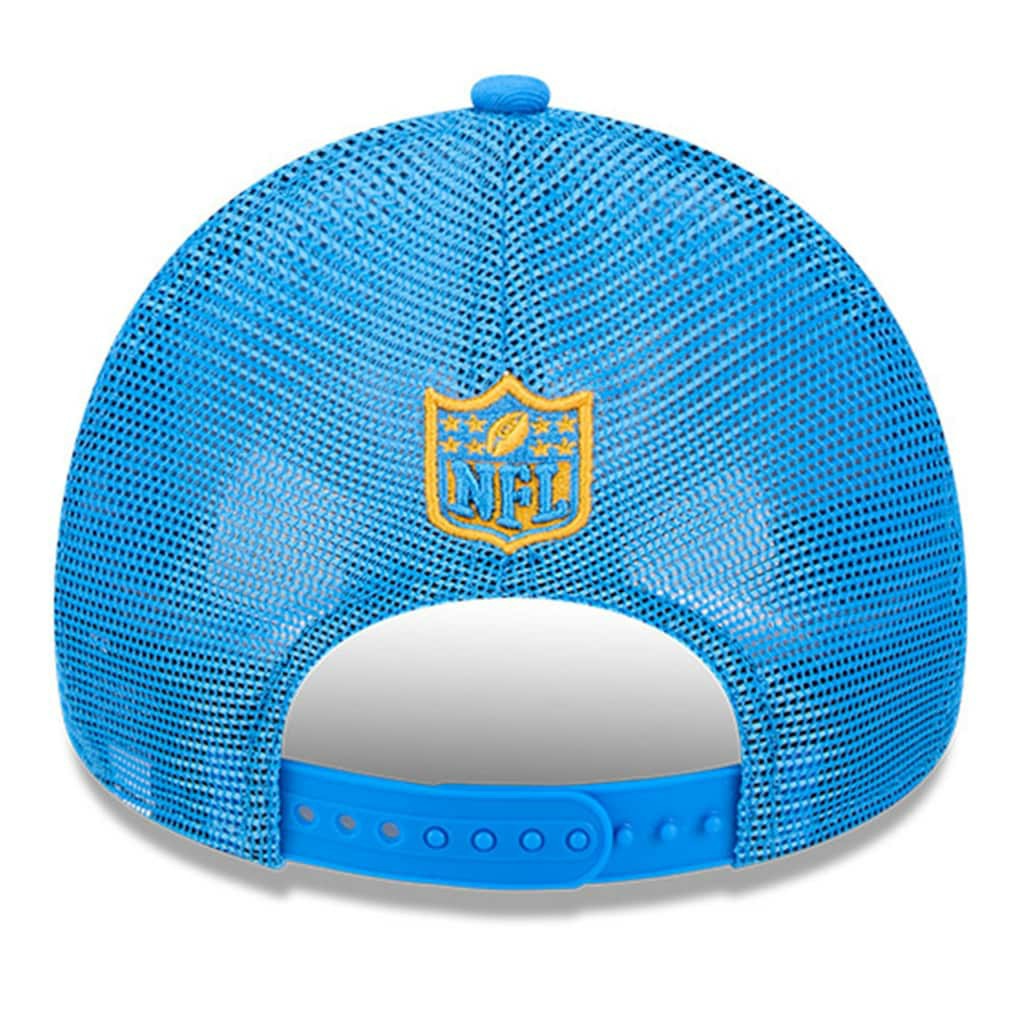 Los Angeles Chargers 2024 Sideline Historic 9FORTY A-Frame Trucker Adjustable Hat | NFL Sale