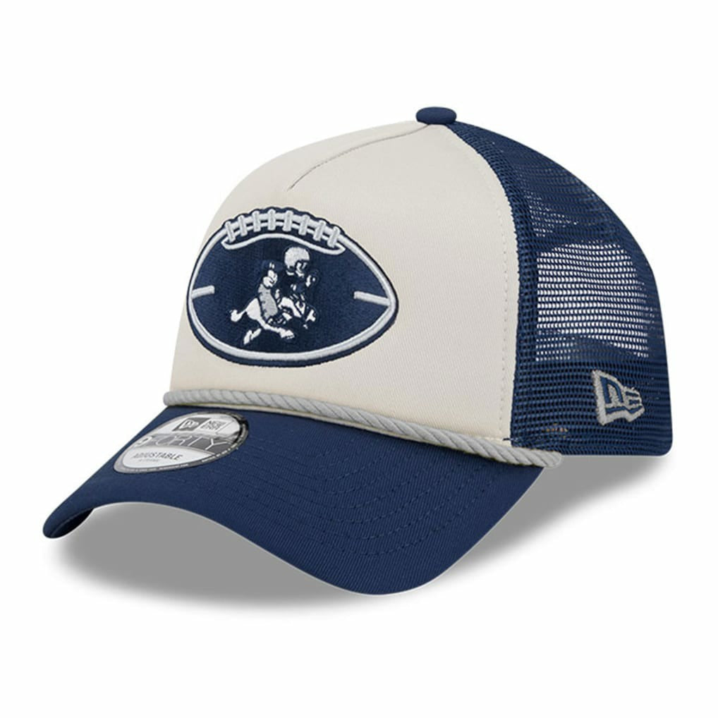Dallas Cowboys 2024 Sideline Historic 9FORTY A-Frame Trucker Adjustable Hat | NFL Hot