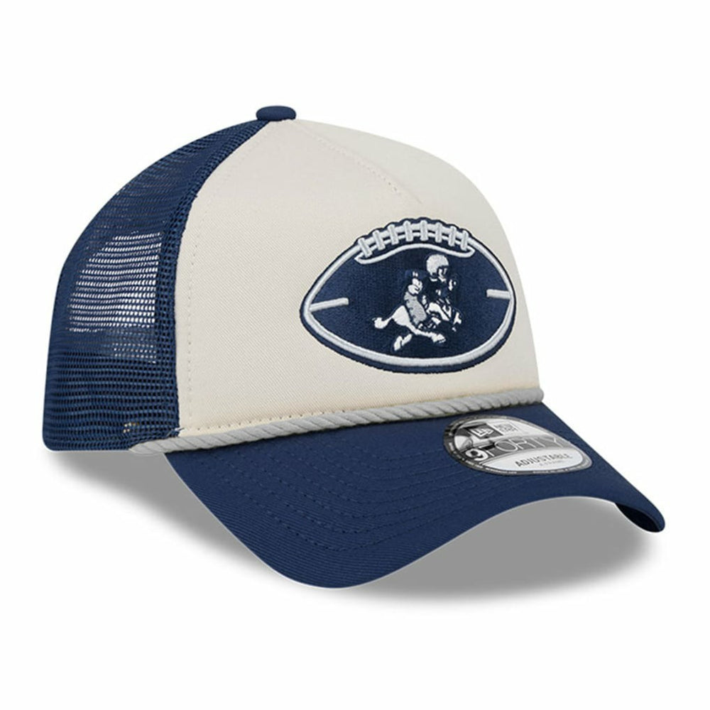 Dallas Cowboys 2024 Sideline Historic 9FORTY A-Frame Trucker Adjustable Hat | NFL Hot