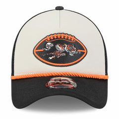 Cincinnati Bengals 2024 Sideline Historic 9FORTY A-Frame Trucker Adjustable Hat | NFL US