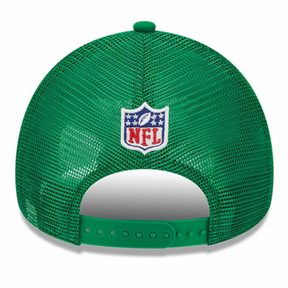 Philadelphia Eagles 2024 Sideline Historic 9FORTY A-Frame Trucker Adjustable Hat | NFL New