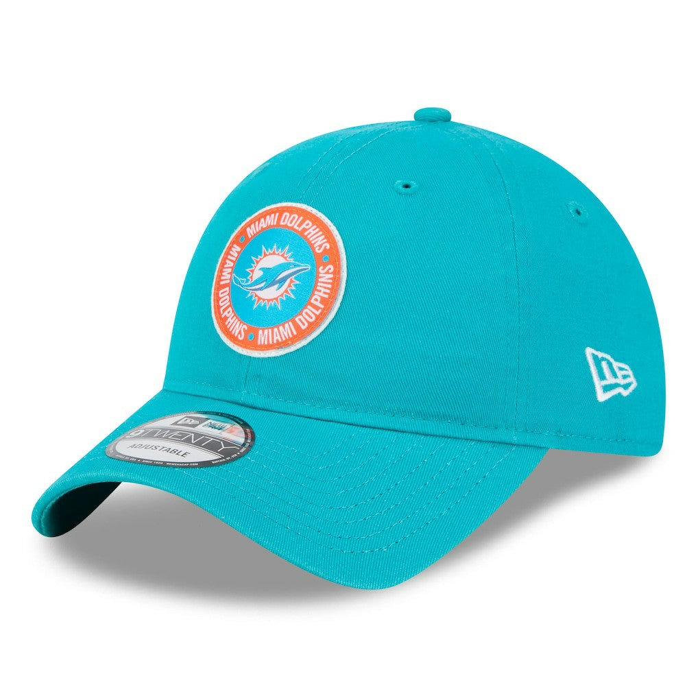 Miami Dolphins 2024 Sideline 9TWENTY Adjustable Hat | NFL Outlet