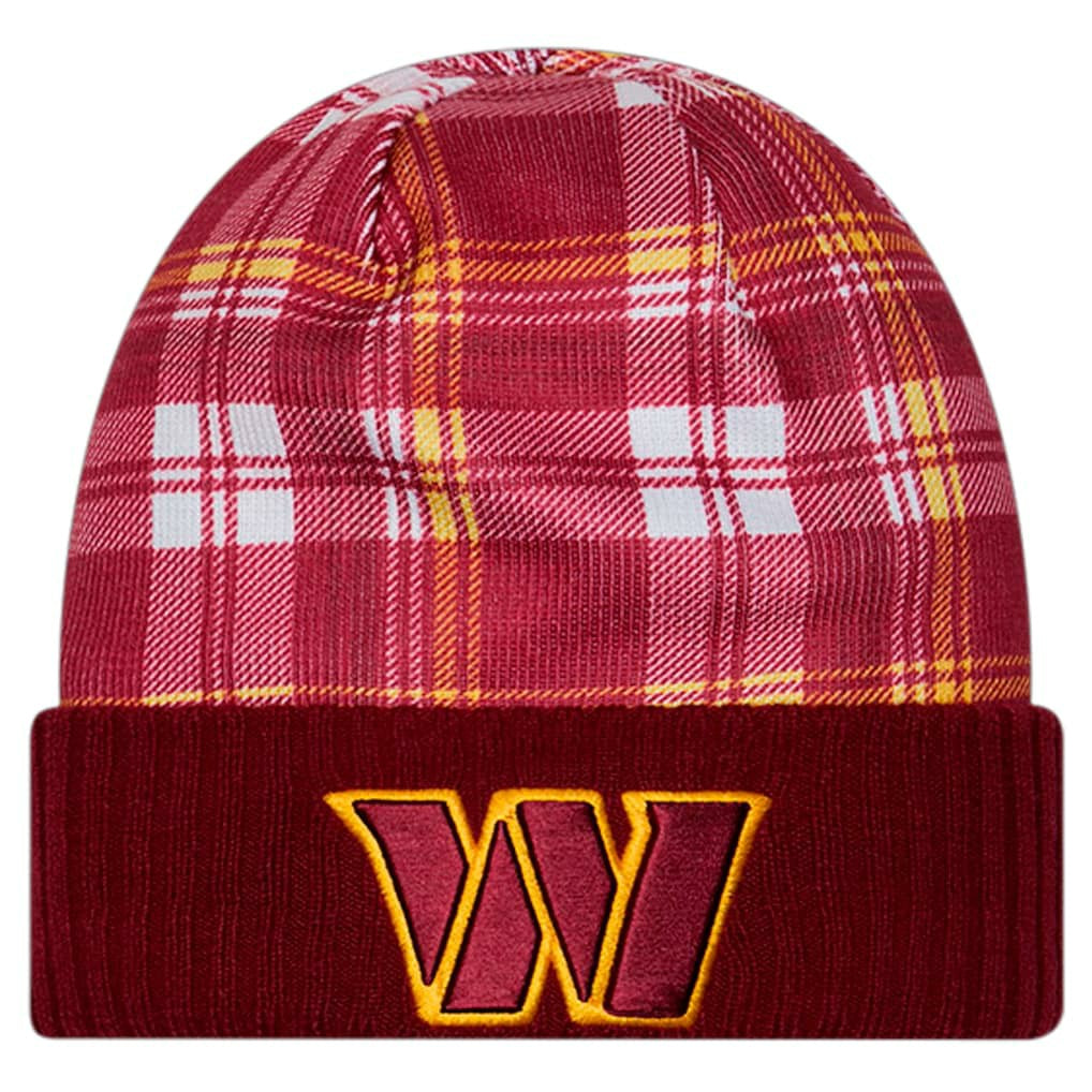 Washington Commanders Sideline Statement Cuffed Knit Hat | NFL Outlet