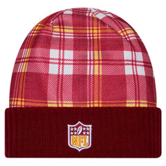 Washington Commanders Sideline Statement Cuffed Knit Hat | NFL Outlet