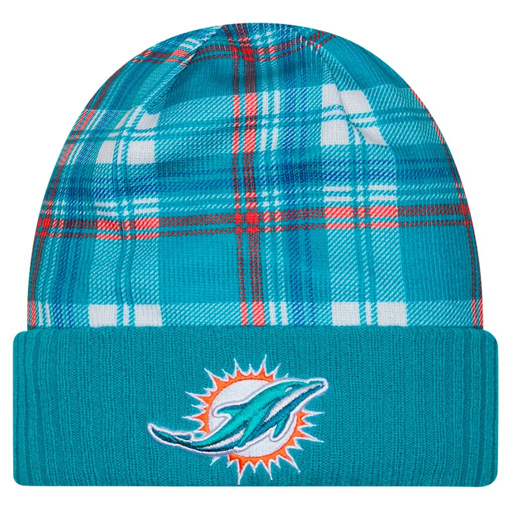 Miami Dolphins Sideline Statement Cuffed Knit Hat | NFL Hot