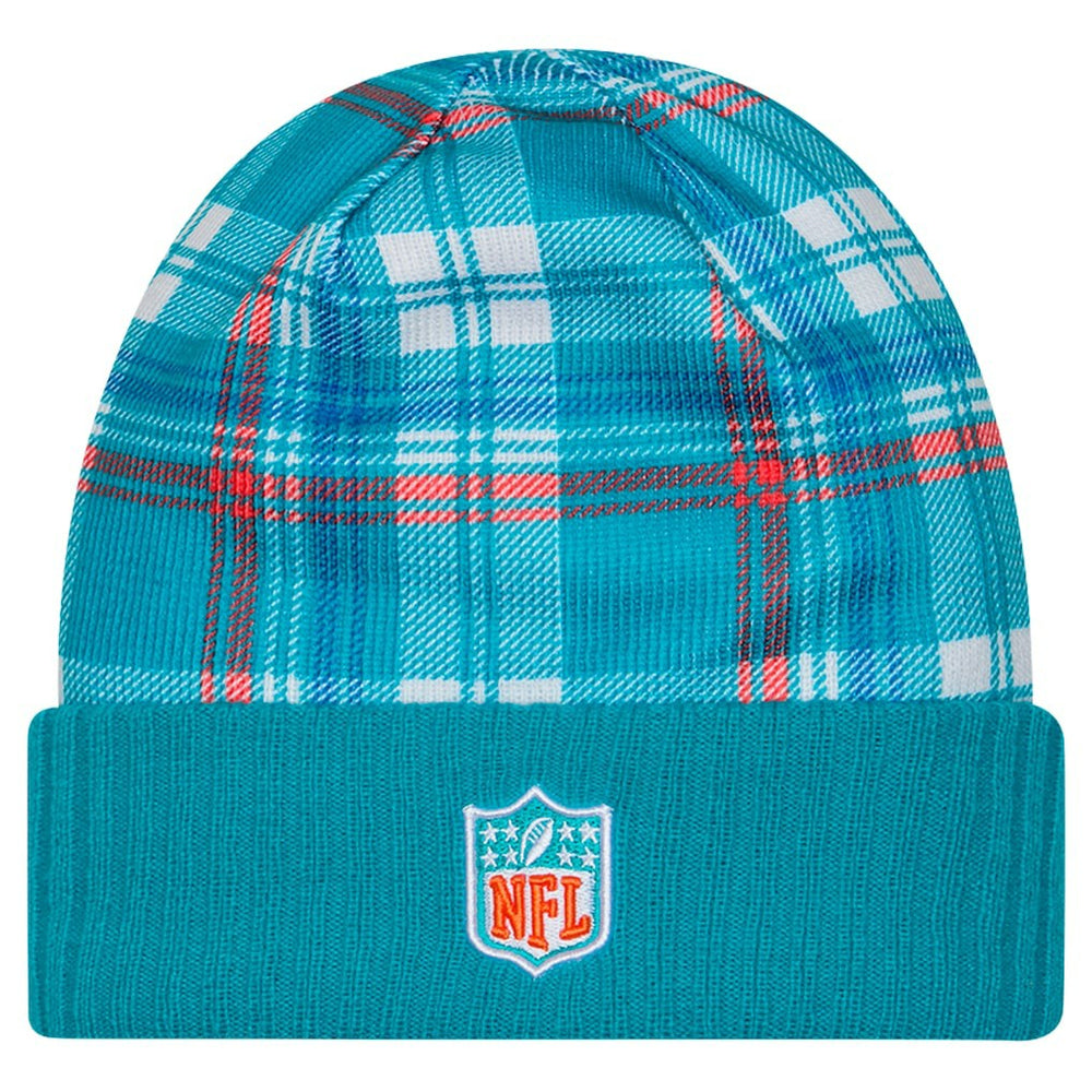 Miami Dolphins Sideline Statement Cuffed Knit Hat | NFL Hot