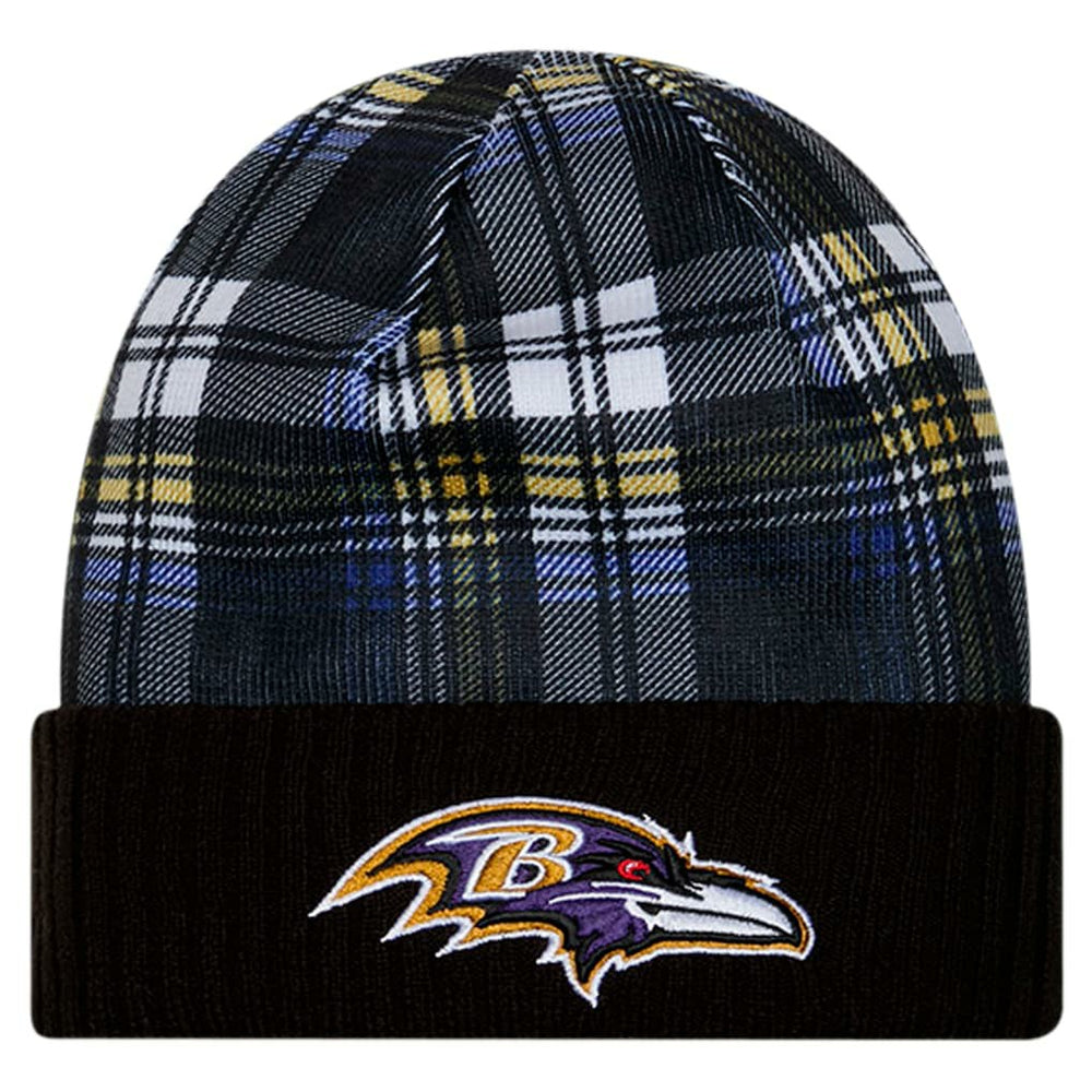 Baltimore Ravens Sideline Statement Cuffed Knit Hat | NFL Online