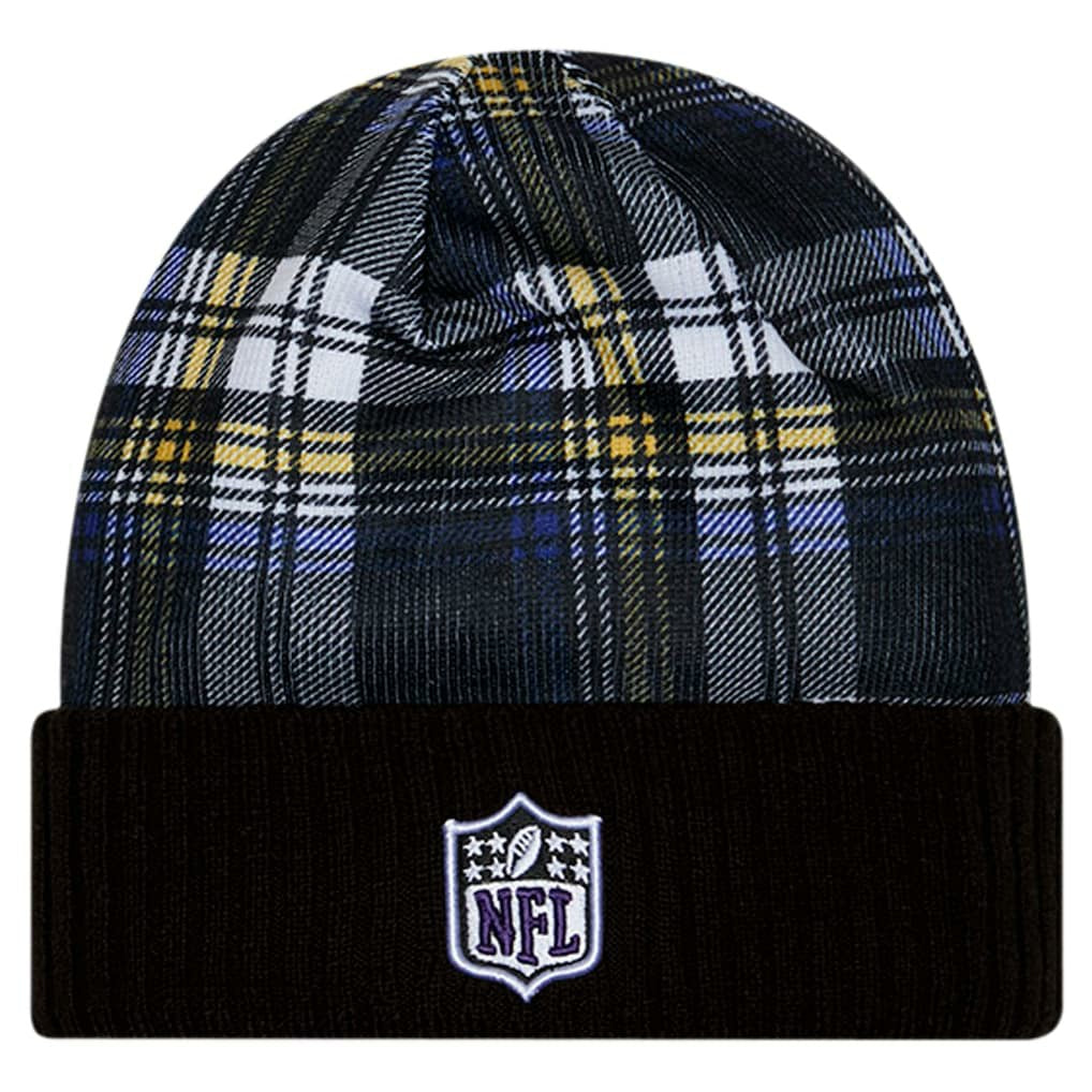 Baltimore Ravens Sideline Statement Cuffed Knit Hat | NFL Online