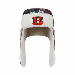 Cincinnati Bengals Sideline Plaid Sherpa Trapper Hat | NFL Near me