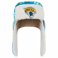 Jacksonville Jaguars Sideline Plaid Sherpa Trapper Hat | NFL Online