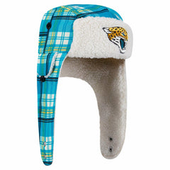Jacksonville Jaguars Sideline Plaid Sherpa Trapper Hat | NFL Online